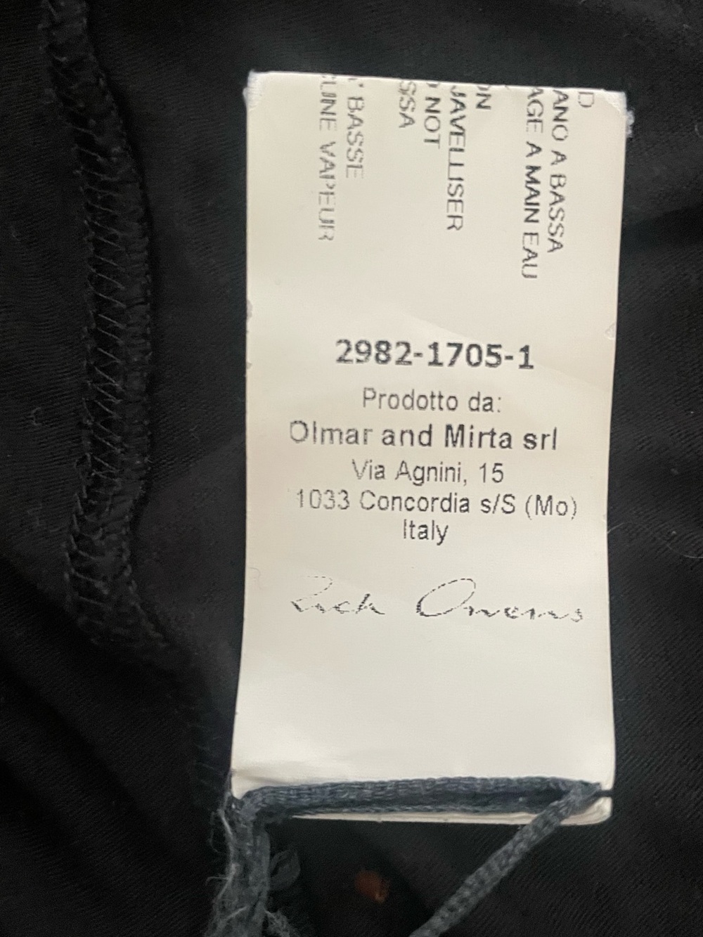 Distressed Rick Owens XL top - Picture 6 of 10